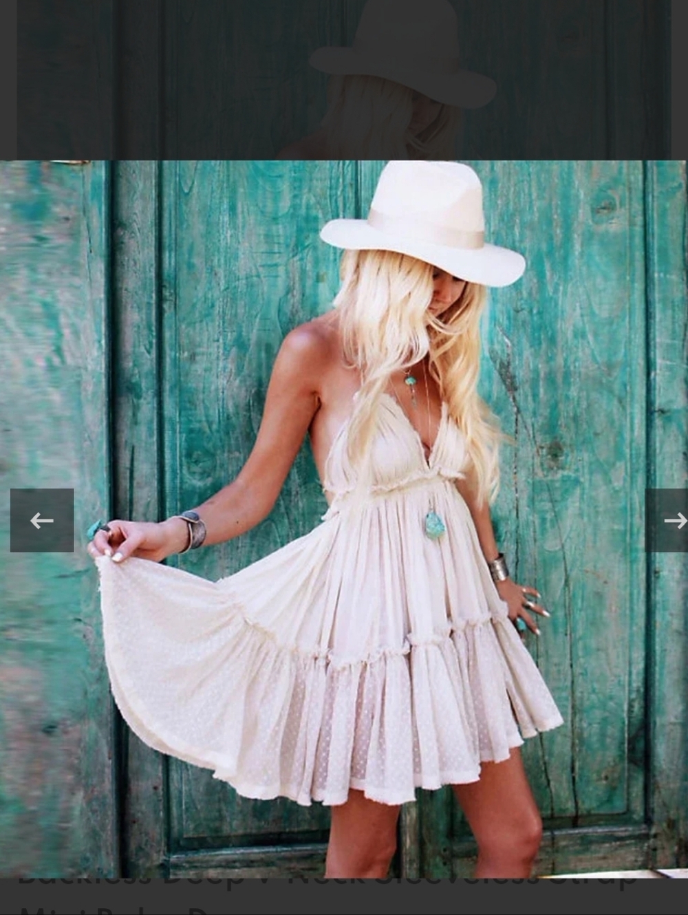 Beautiful Boho Dress - Picture 4 of 10